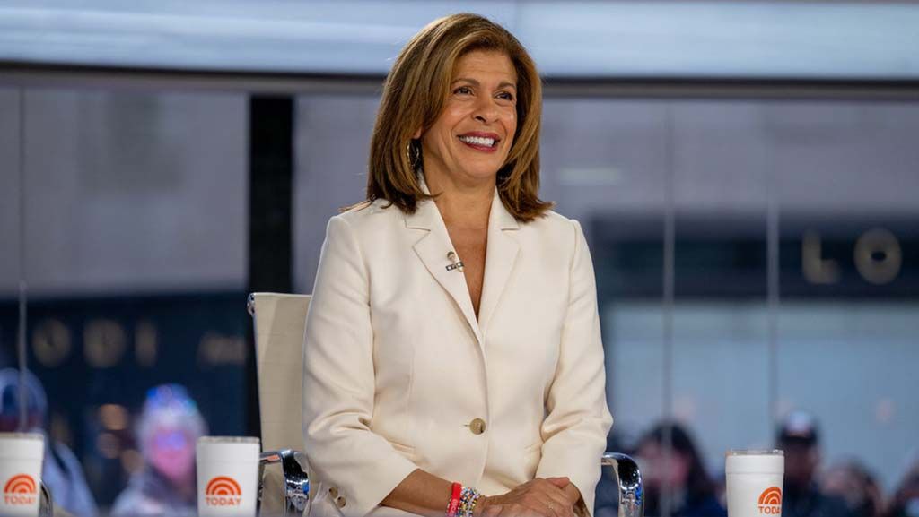 Hoda Kotb on the ‘Today’ anchor desk