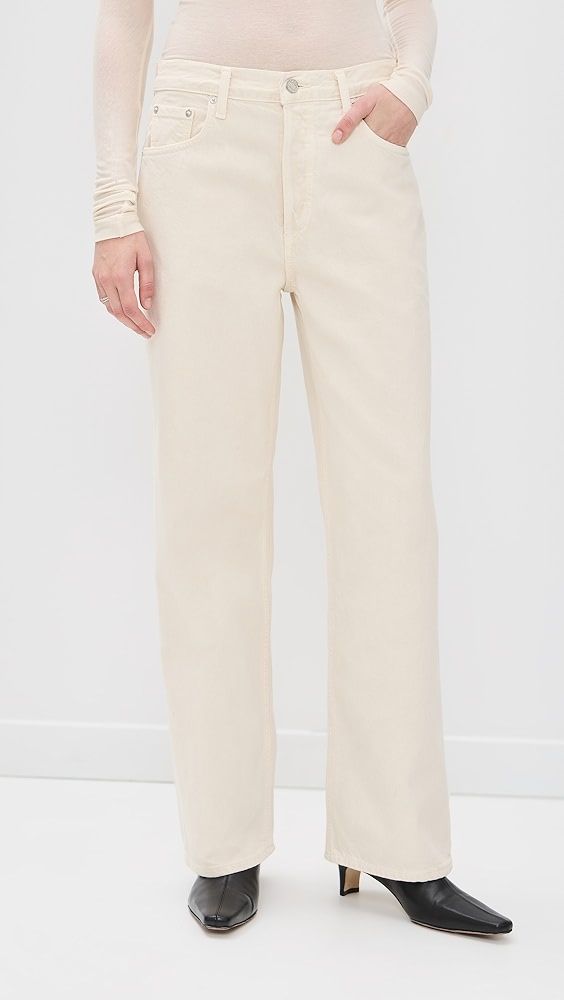 Agolde Low Slung Baggy Jeans
