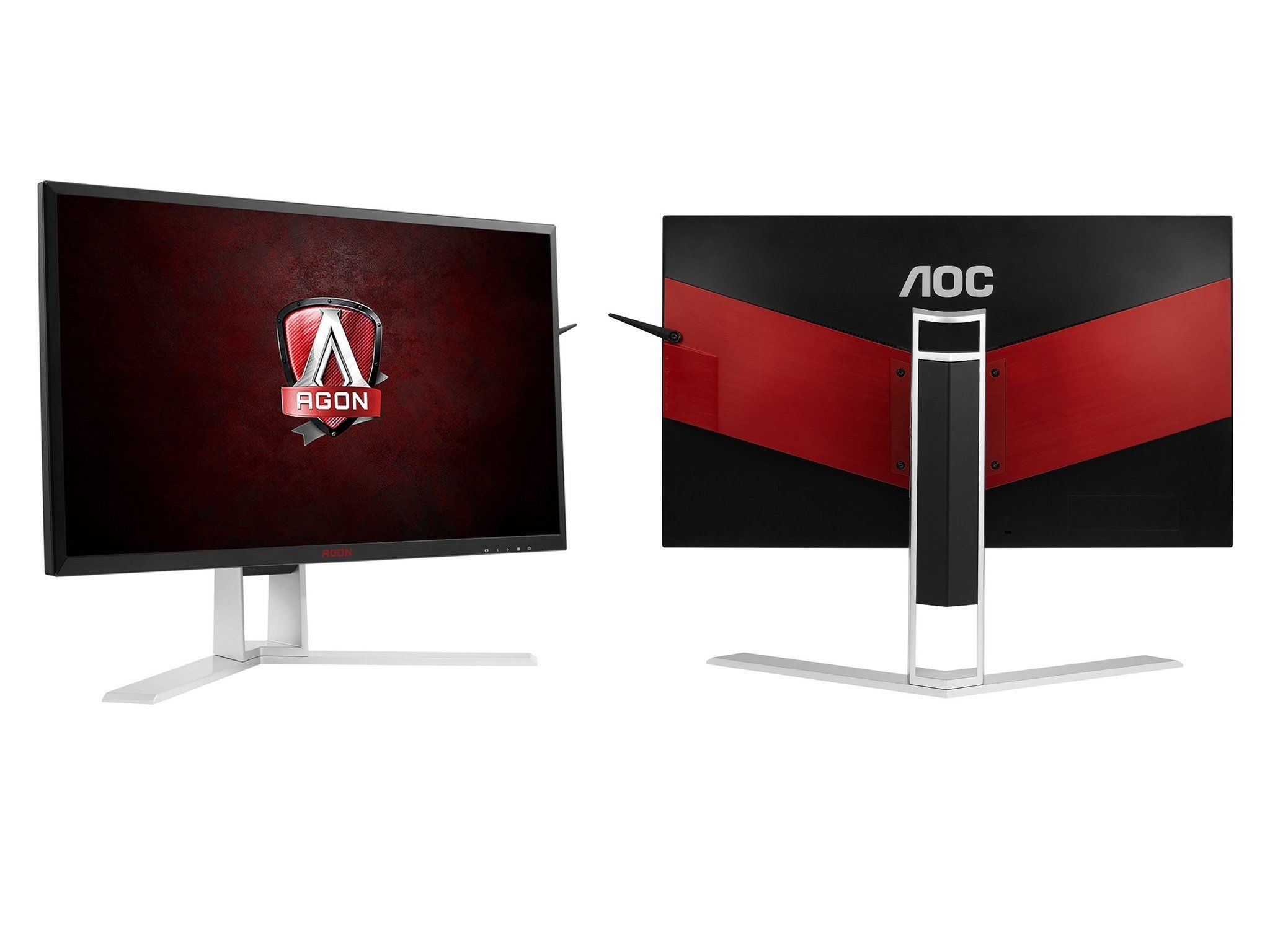 AOC's latest duo of 24-inch monitors are aimed squarely at gamers ...