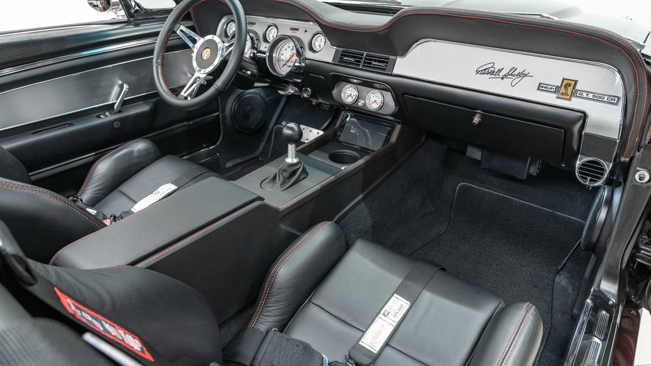 Inside the Mustang 1967-68 GT500CR Carbon by Classic Recreations