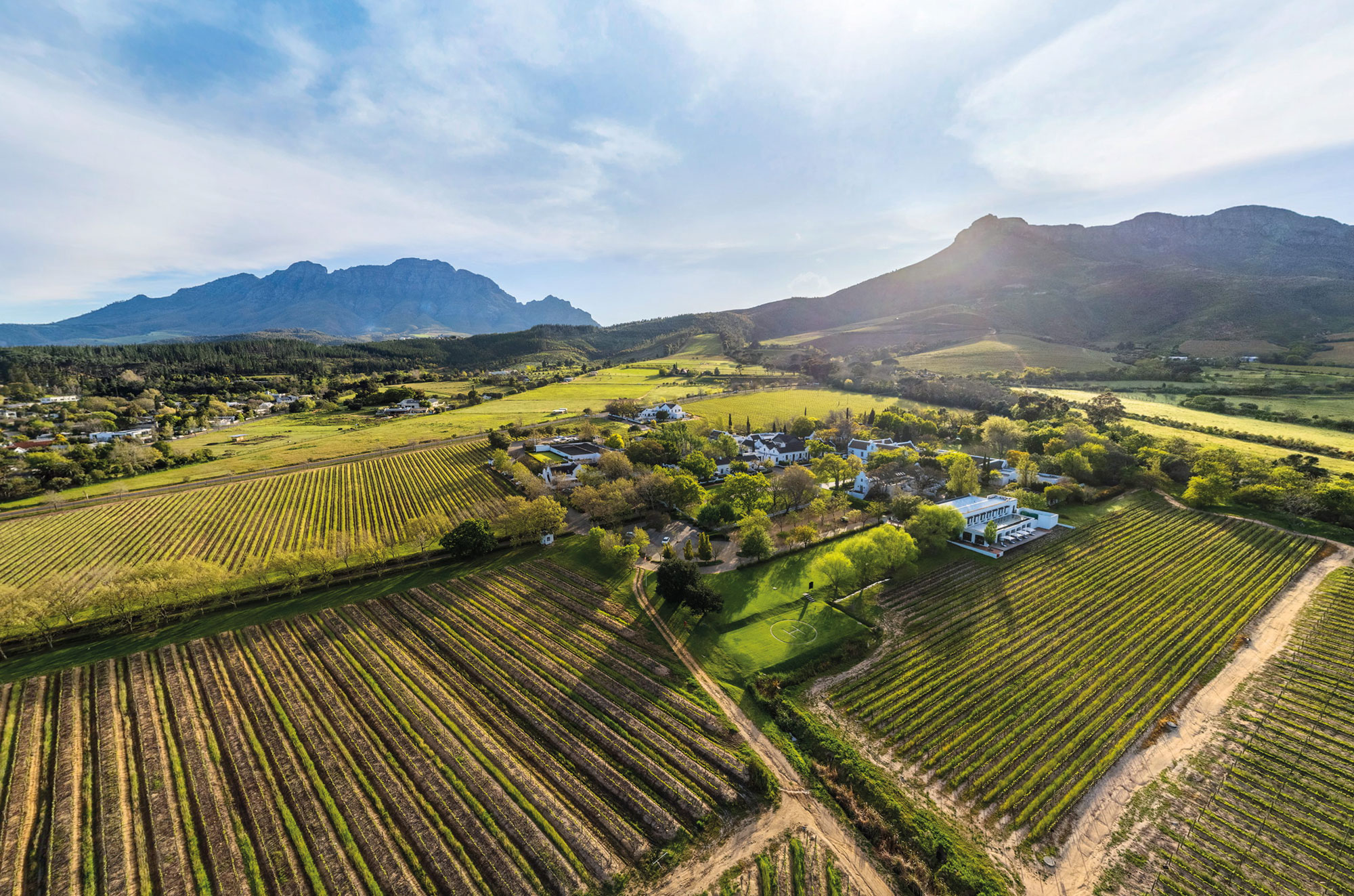 Lanzerac wine estate, hotel &amp; spa in Stellenbosch, South Africa
