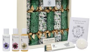 Luxury Christmas crackers from Bramley X Compton Marbling