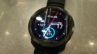 Polar Vantage M3 smartwatch worn on wrist 