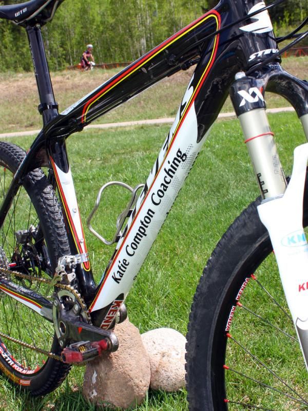 When she isn't out racing and training, Katie Compton (Planet Bike-Stevens Bikes-Kenda) also offers up her services as a coach.