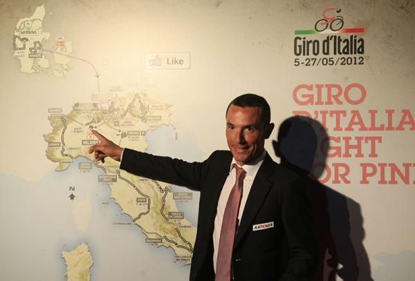 Joaquim Rodriguez at the 2012 Giro d'Italia presentation