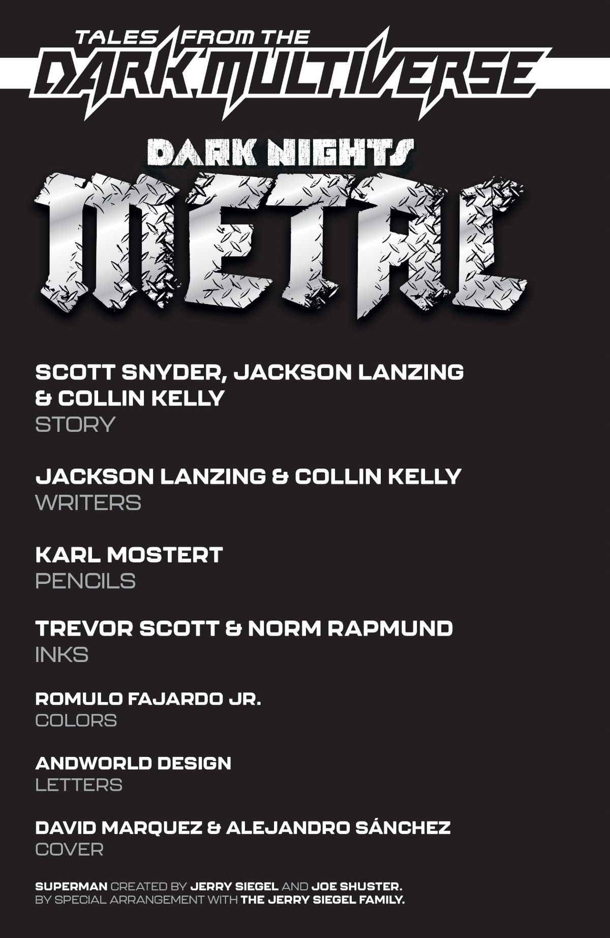 Tales from the Dark Multiverse: Metal #1
