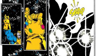 Thanos finger snap