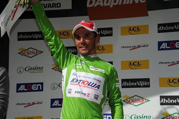 Joaquim Rodriguez (Katusha) is the points leader