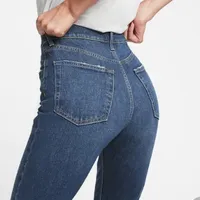 Gap High Rise Cheeky Straight Jeans, $69.95, gap.com