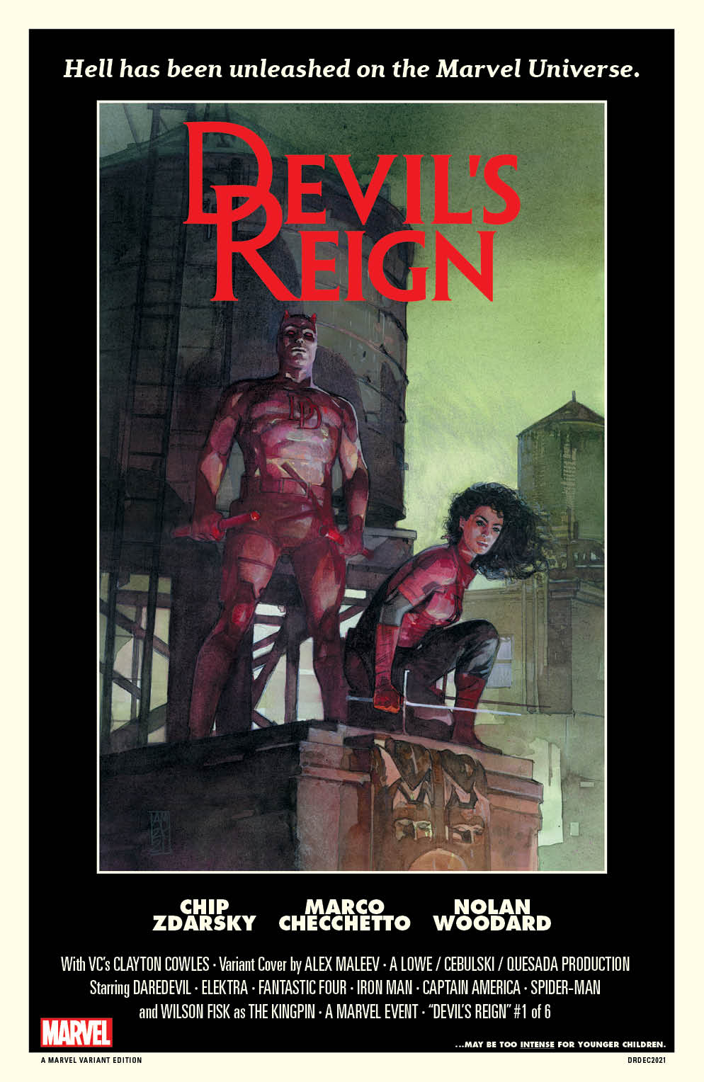 Devil's Reign #1 variant cover