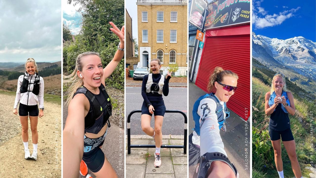 Best hydration vests: Lillie Bleasdale, Hannah Tyldesley, Ally Head