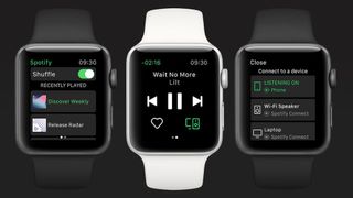 music streaming apple watch