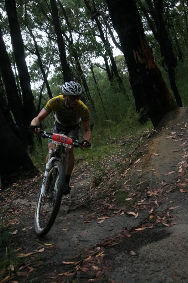 Ben Mather in action.