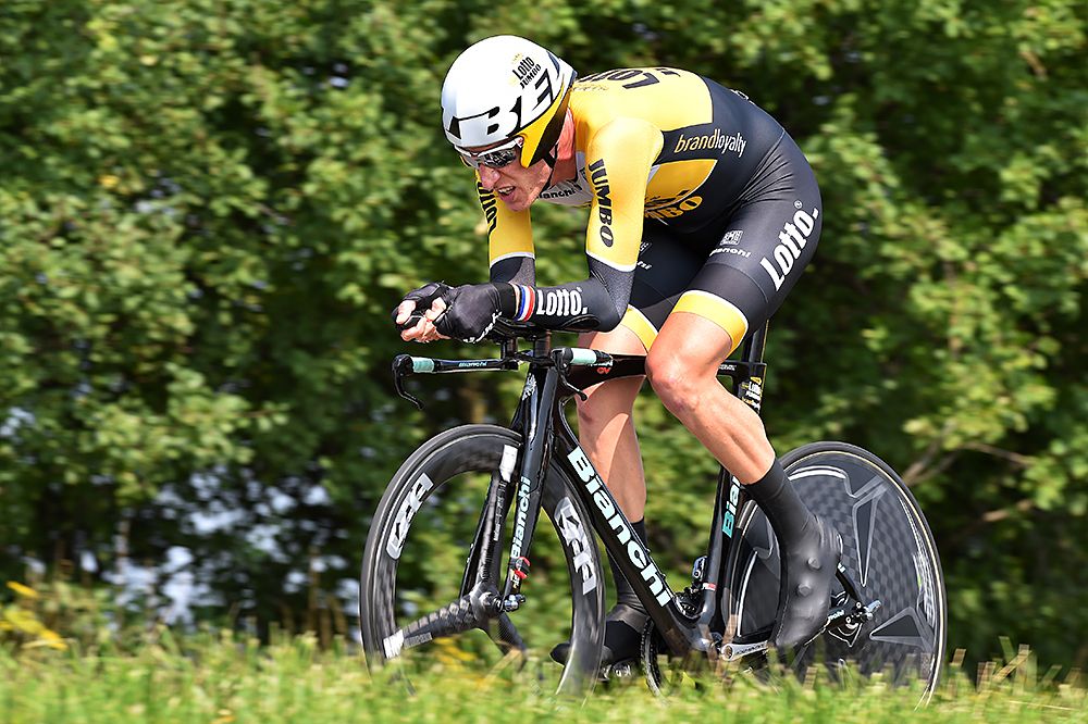 Jos van Emden (LottoNL-Jumbo) wins Eneco Tour time trial