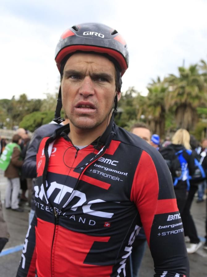Greg Van Avermaet (BMC) at the finish of Milan-San Remo