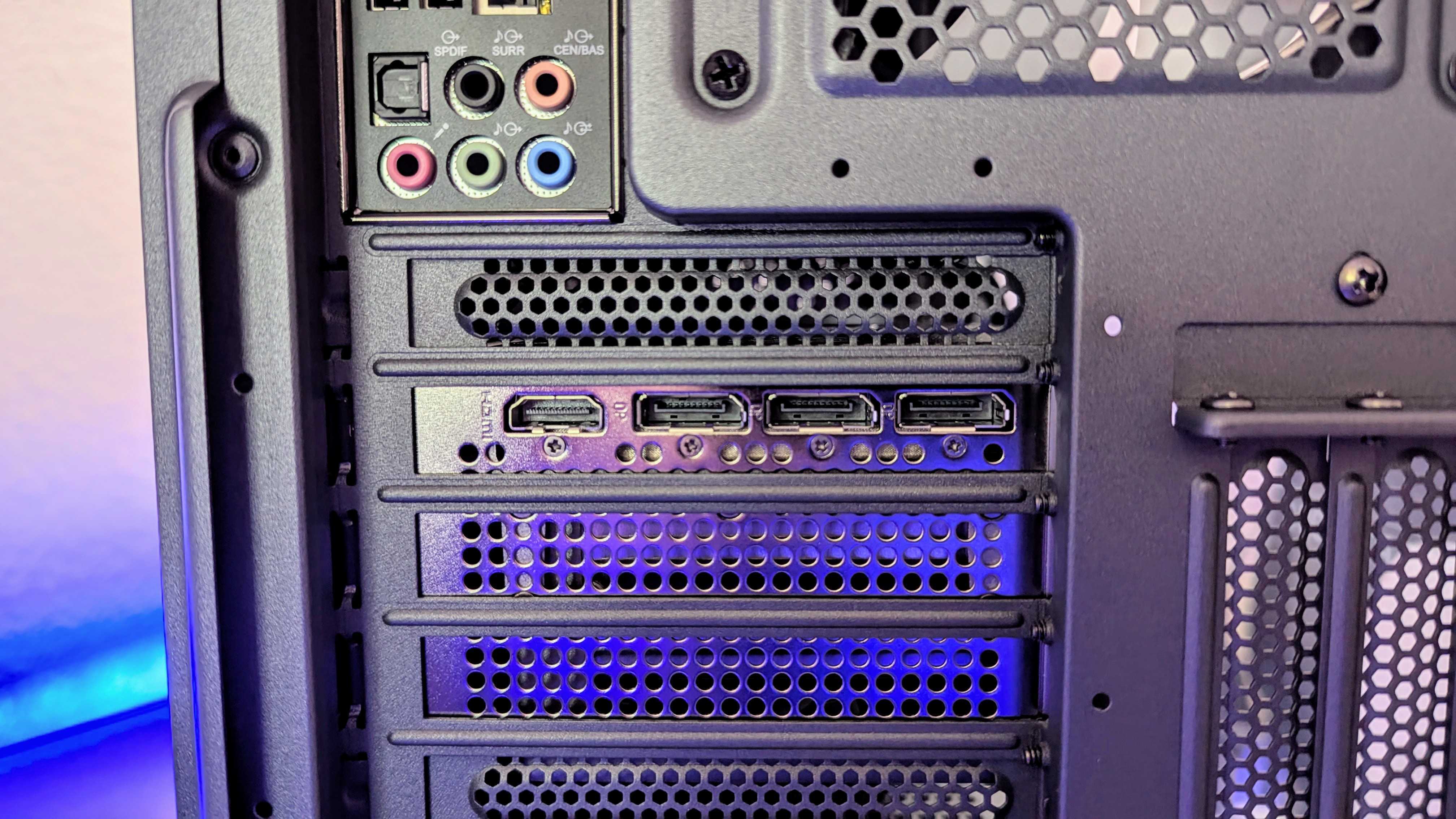 Image of the Lenovo Legion Tower 7i (Gen 10) gaming desktop.