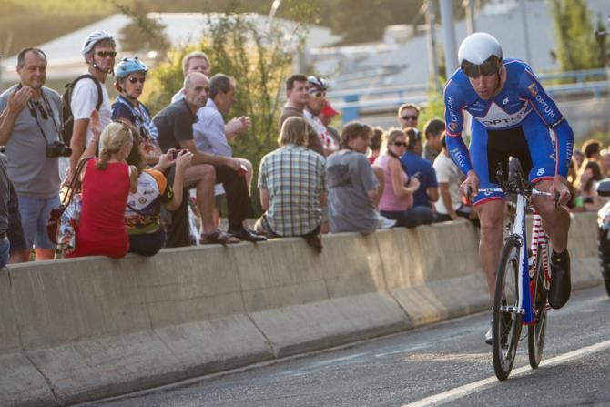 Tom Zirbel (Optum) comes up the climb to finish in ninth overall.