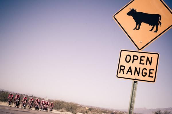 Not much for traffic out here but one must always be careful.