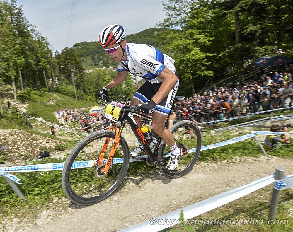 Julien Absalon (BMC Mountainbike Racing Team) took the lead