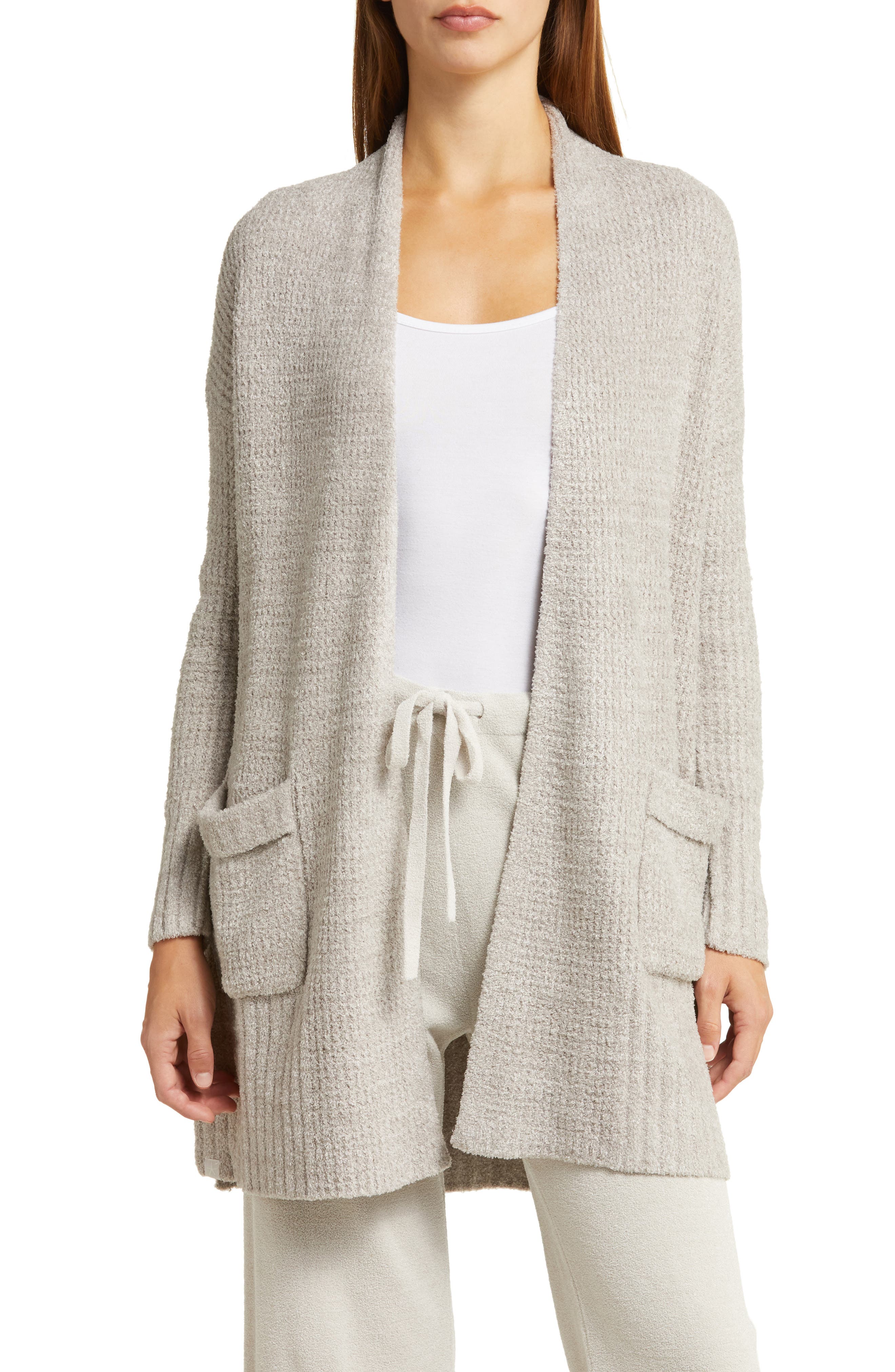 Long Weekend Waffle Stitch Cardigan