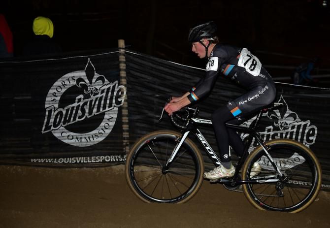 Cameron Dodge (Pure Energy-Scott) was coming off a brilliant race in Cincinnati.