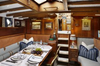 Bluebird motor yacht interiors