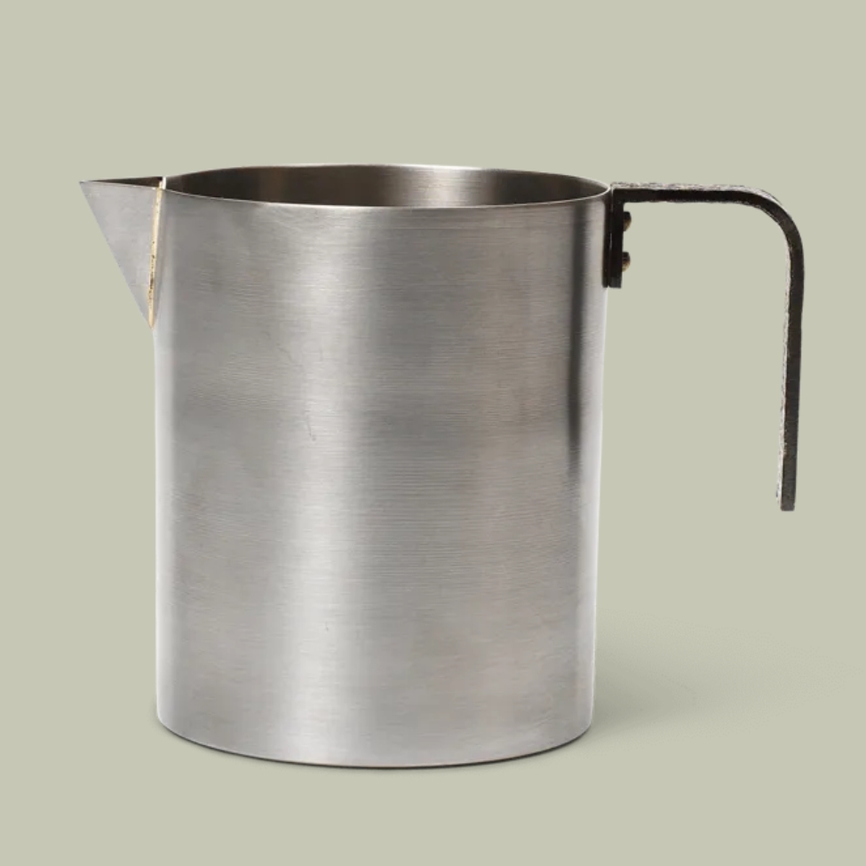 Ferm Living, Obra Milk Pitcher 40 Cl, Stainless Steel