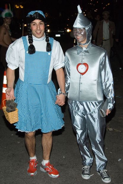 Jason Biggs and a Date as Dorothy and the Tin Man 