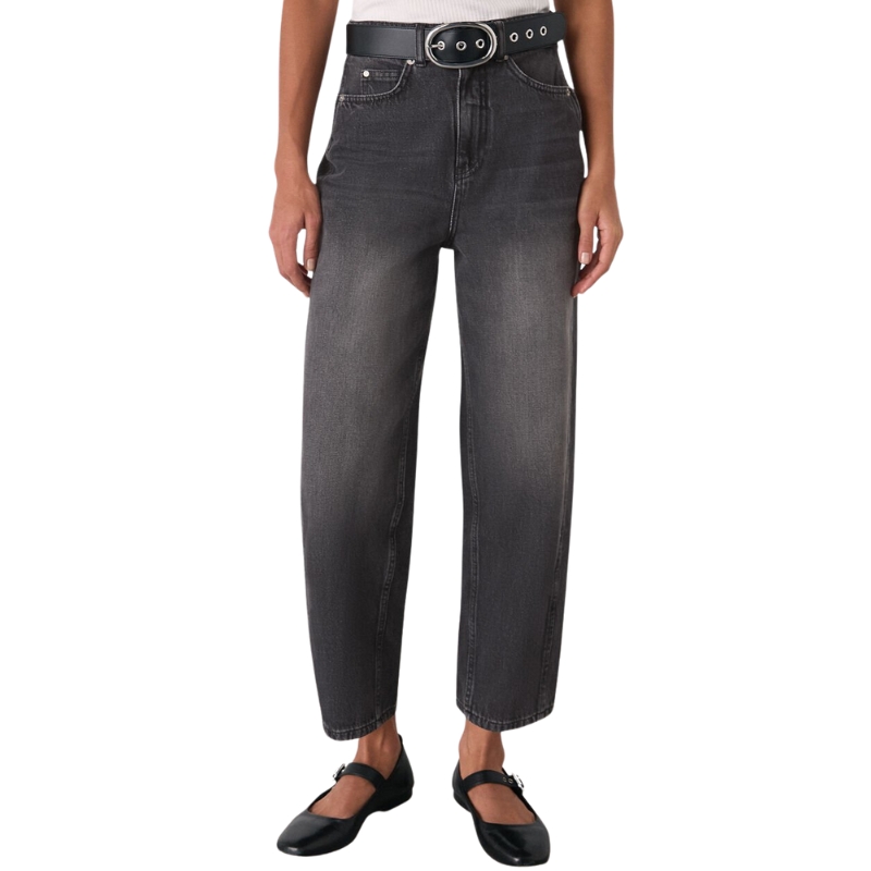 Whistles, Dark Denim Authentic Barrel Leg Jean