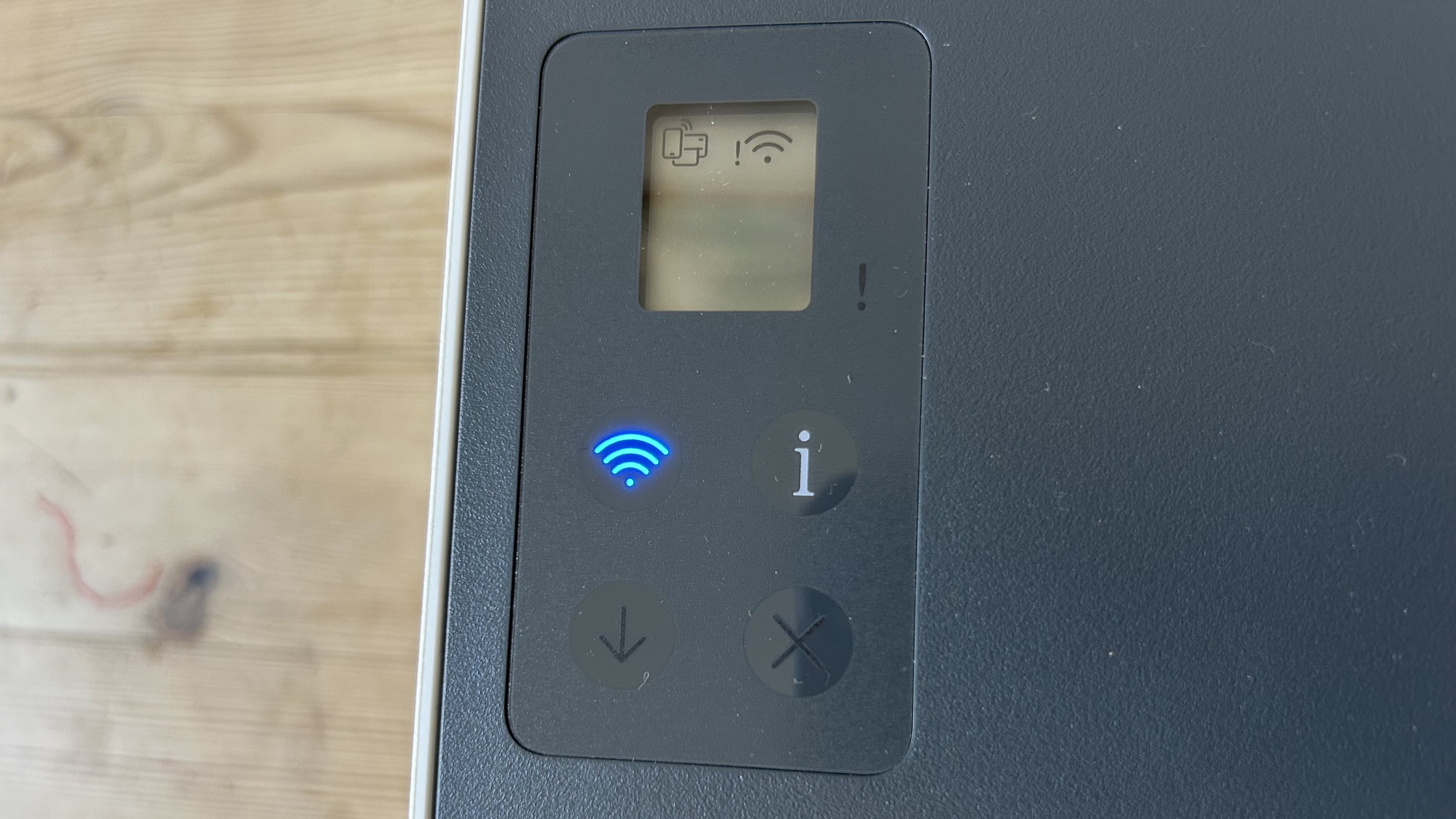 Testing out the HP Smart 210 printer in a home office
