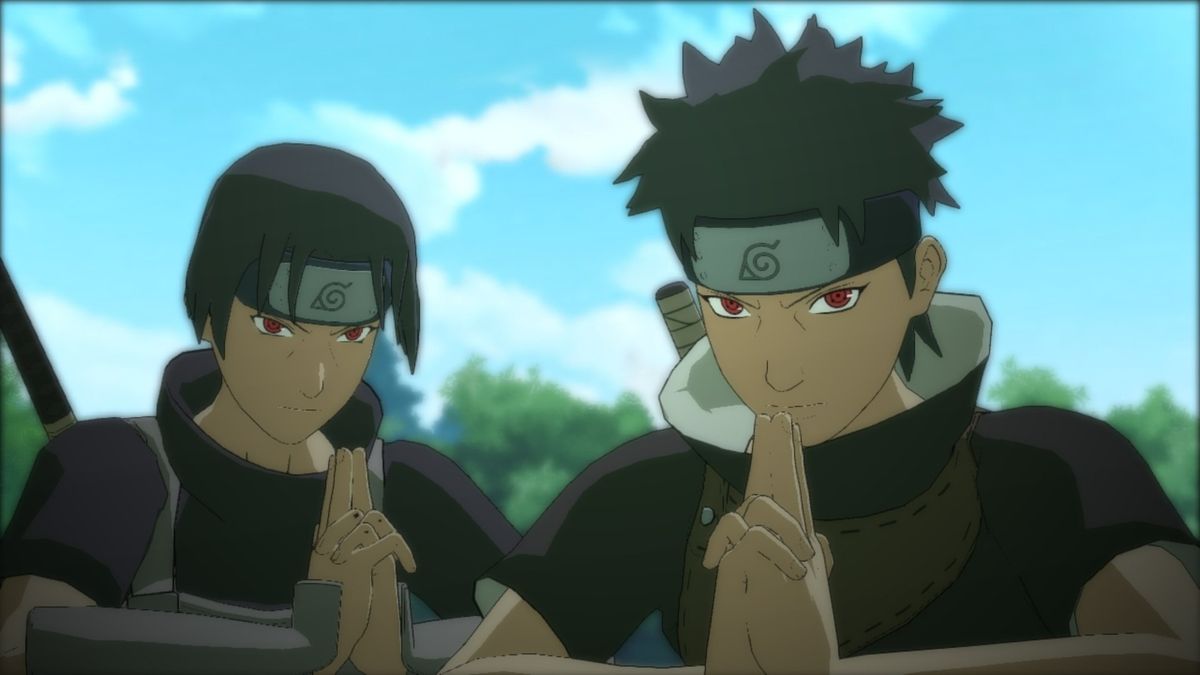 Itachi and Shisui performing seals