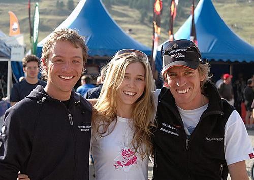 Ralph N&auml;f, Niki and Thomas Frischknecht