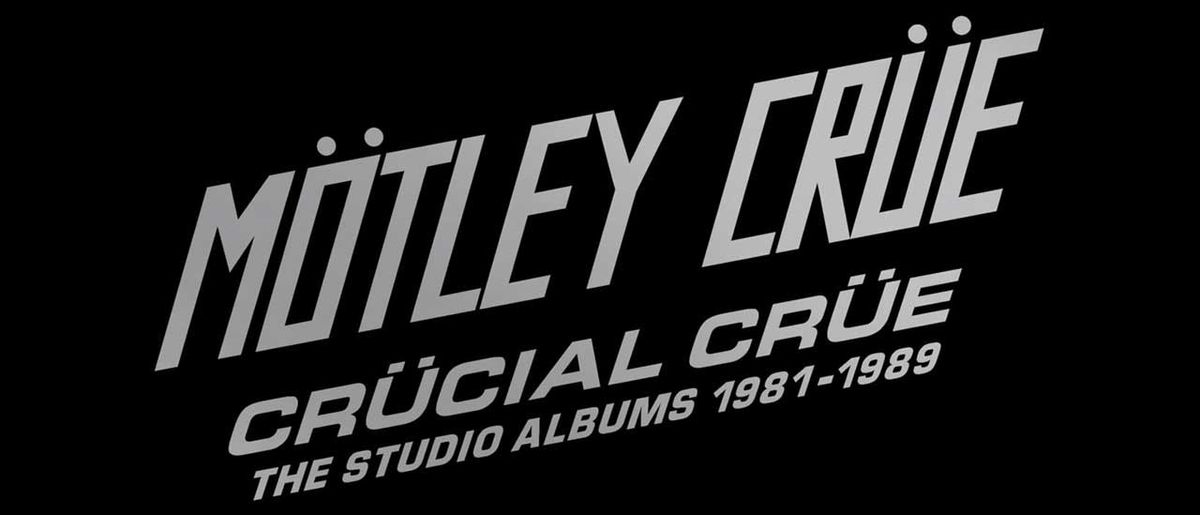 Crücial Crüe - The Studio Albums 1981-1989 packshot