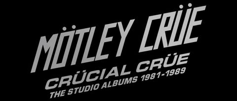 Crücial Crüe - The Studio Albums 1981-1989 packshot