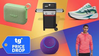 Collage of items on sale for Labor Day