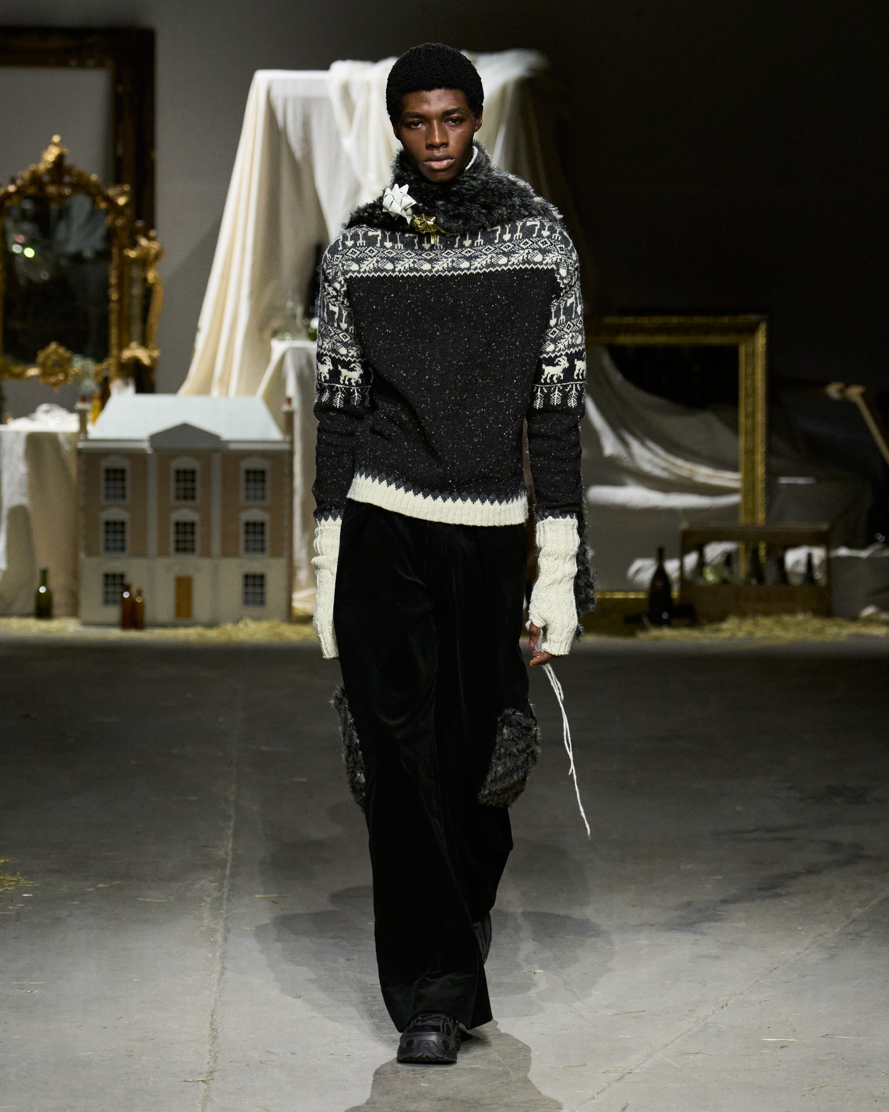 Oscar Ouyang AW26 collection London Fashion Week