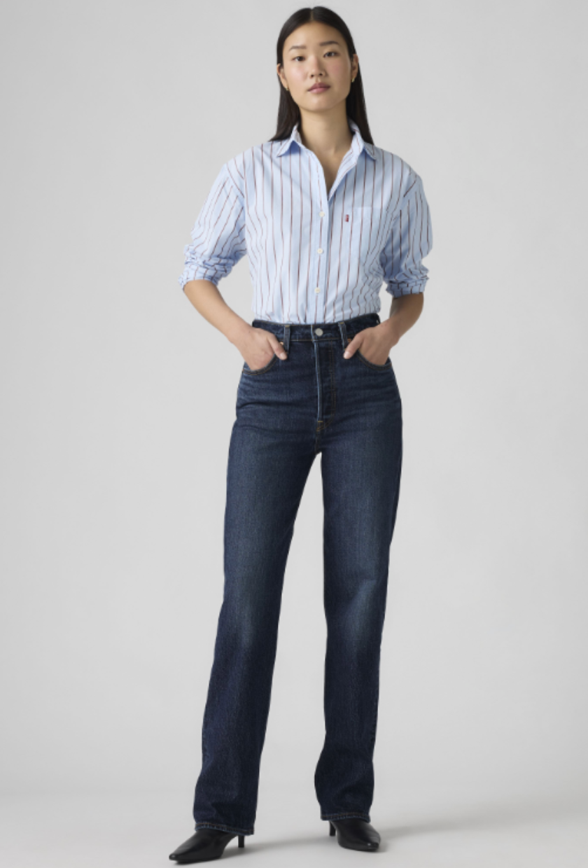 Levi Strauss &amp;amp; Co., Ribcage Full Length Jeans