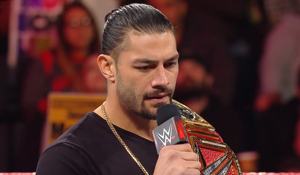 Watch WWE's Roman Reigns Reveal Leukemia Diagnosis On Monday Night Raw ...