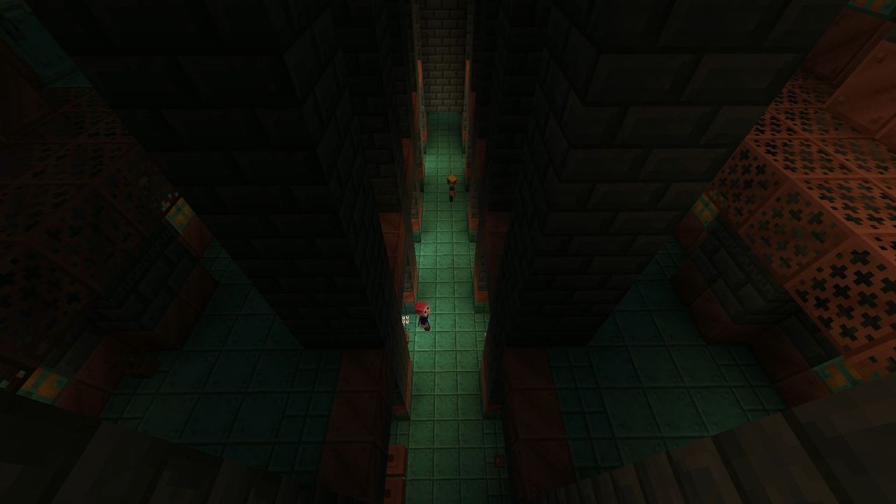 Image of Minecraft 1.21's Trial Chambers and copper bulbs.