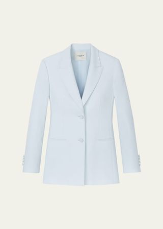 Single-Breasted Pick Stitch Blazer