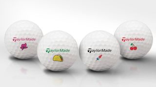 Photo of the MySymbol golf balls