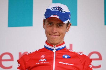 Niki Terpstra (Quick Step) finished second overall, three seconds down on Gilbert.