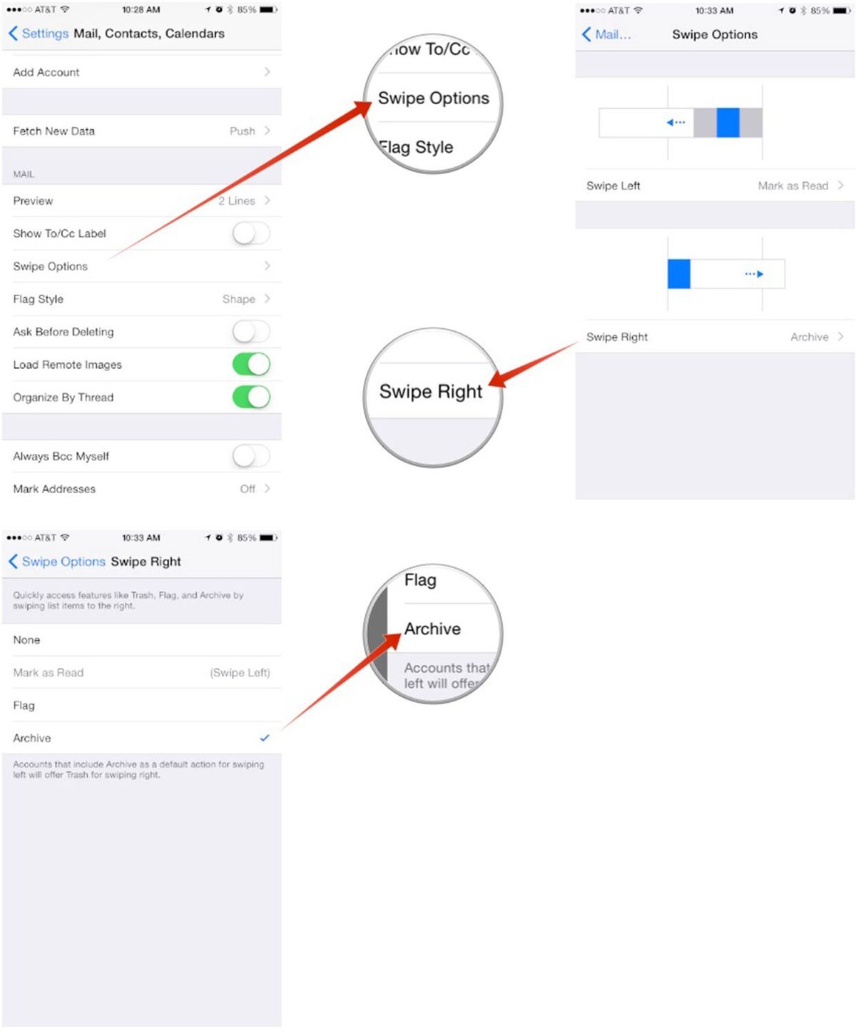 How to use archive and trash simultaneously in the iOS 8 Mail app | iMore