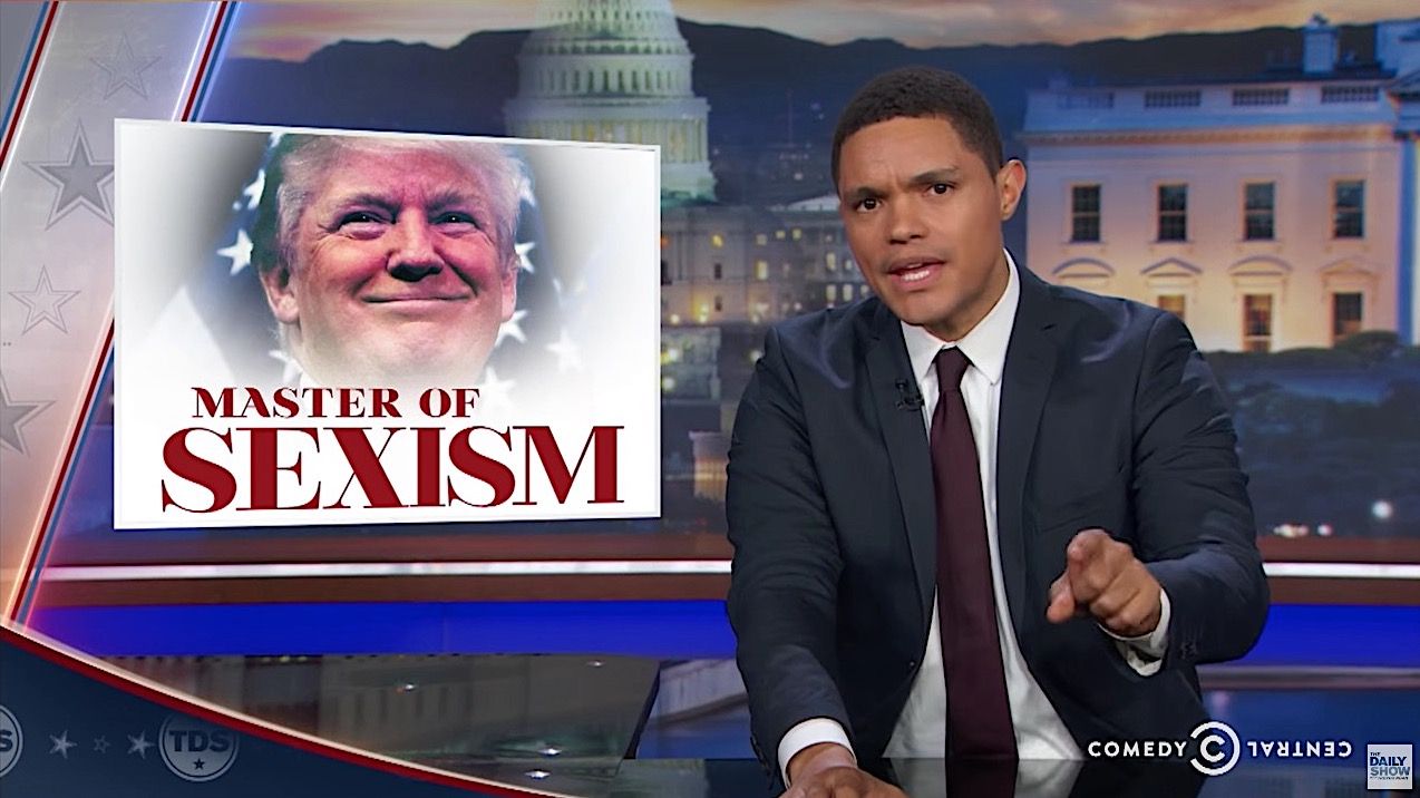 Trevor Noah looks at Donald Trump&amp;#039;s misogyny