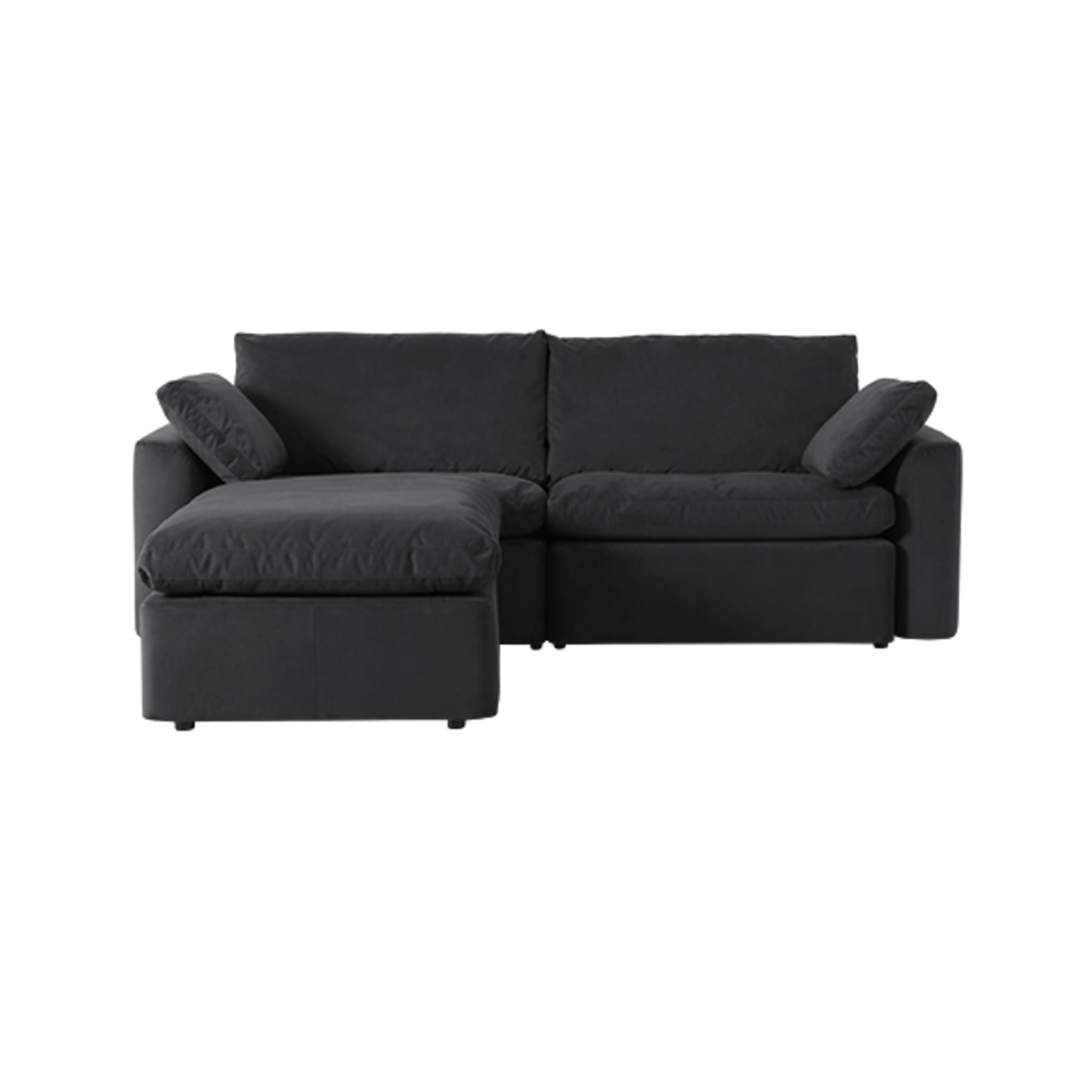 Swyft Model 13 3 seater with chaise - Charcoal