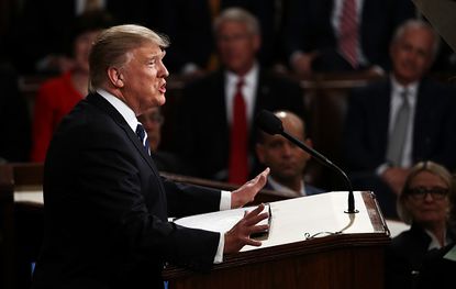 Trump addresses a joint session of Congress.