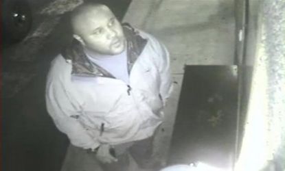 This surveillance video image provided by the Irvine Police Department shows Christopher Dorner on Jan. 28 at an Orange County, Calif., hotel. 