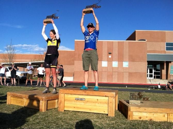 True Grit women's podium