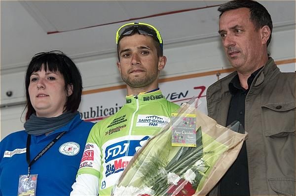 Points classification leader Nacer Bouhanni (FDJ-BigMat)