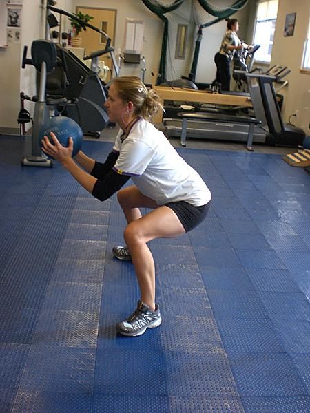 Gaining strength one squat at a time.